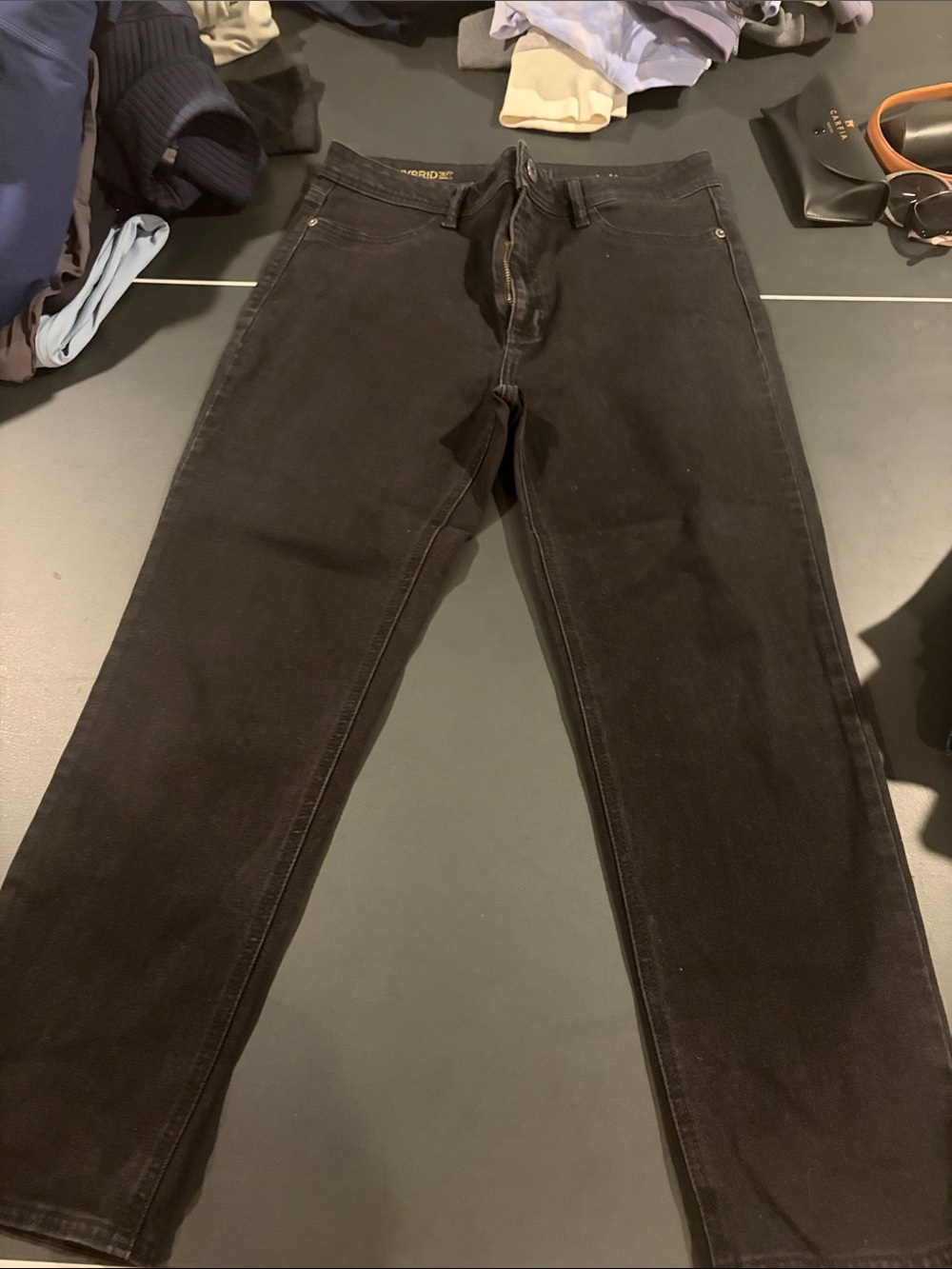 DL black skinny jeans 32